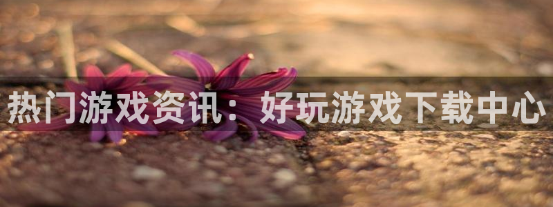 赢咖娱乐平台负责人：热门游戏资讯：好玩游戏下载中心