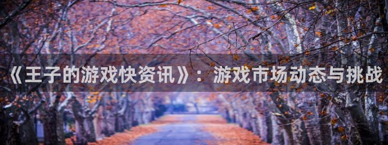 赢咖娱乐官网：《王子的游戏快资讯》：游戏市场动态与挑战